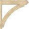 Ekena Millwork Thorton Arts & Crafts Rough Sawn Outlooker, Douglas Fir, 8"W x 40"D x 40"H OUT08X40X40THR03RDF - alternate 3